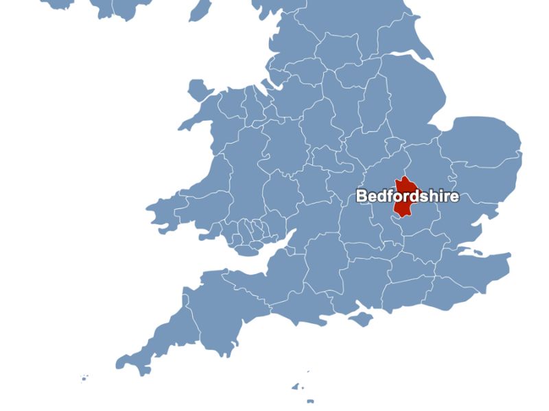 Bedfordshire - UK county
